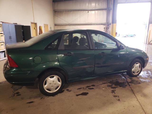 1FAFP33P21W132004 - 2001 FORD FOCUS LX GREEN photo 3