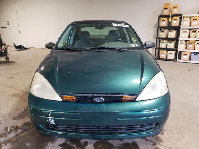 1FAFP33P21W132004 - 2001 FORD FOCUS LX GREEN photo 5