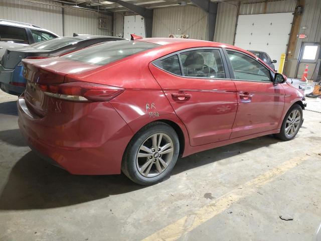 KMHD84LF4HU142501 - 2017 HYUNDAI ELANTRA SE RED photo 3