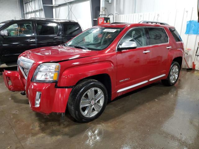 2GKFLZEK0D6145718 - 2013 GMC TERRAIN DENALI MAROON photo 1