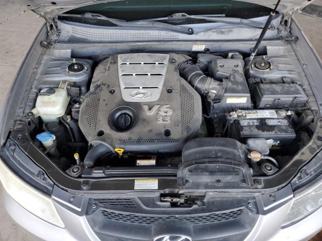 5NPEU46F26H023630 - 2006 HYUNDAI SONATA GLS SILVER photo 11