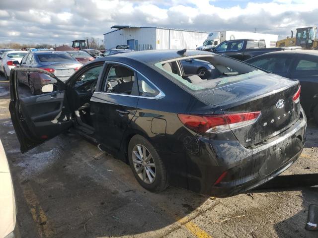 5NPE24AF0KH771588 - 2019 HYUNDAI SONATA SE BLACK photo 2