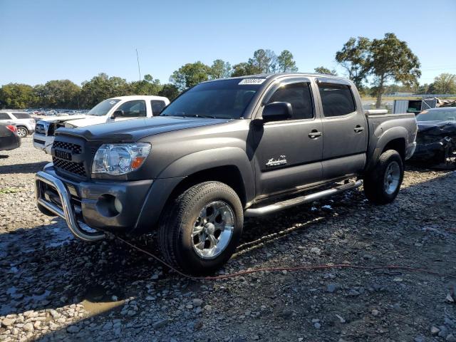 3TMJU4GNXBM109955 - 2011 TOYOTA TACOMA DOUBLE CAB PRERUNNER GRAY photo 1