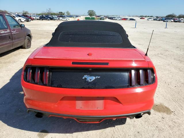 1FATP8UH2H5237732 - 2017 FORD MUSTANG RED photo 6