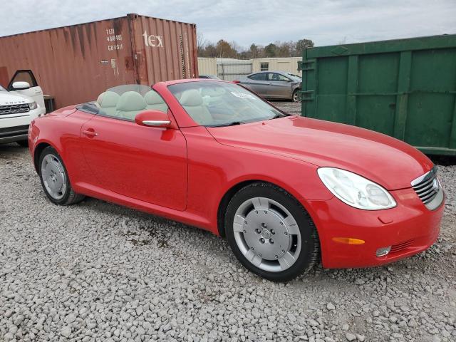 JTHFN48YX20019198 - 2002 LEXUS SC 430 RED photo 4