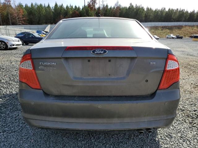 3FAHP0HA6BR338443 - 2011 FORD FUSION SE GRAY photo 6