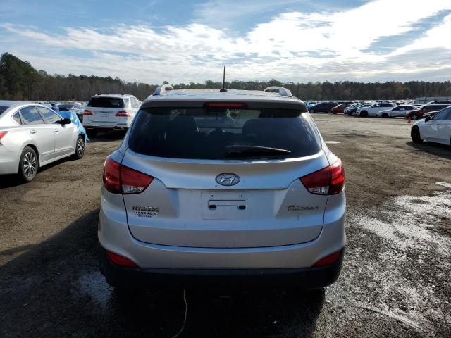 KM8JU3AC9CU460706 - 2012 HYUNDAI TUCSON GLS SILVER photo 6