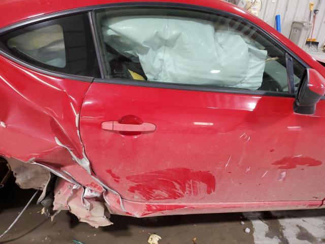 JF1ZNAA11D2708554 - 2013 TOYOTA SCION FR-S წითელი ფოტო 10