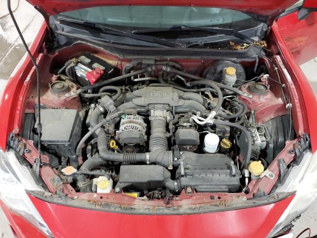 JF1ZNAA11D2708554 - 2013 TOYOTA SCION FR-S წითელი ფოტო 11