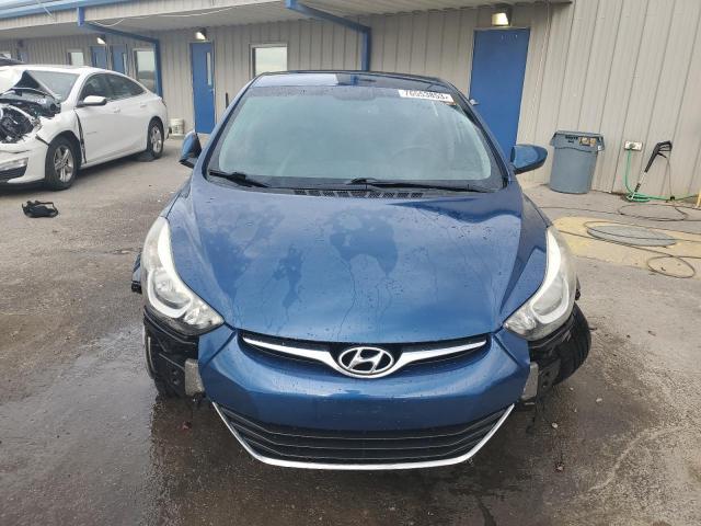 KMHDH4AE6GU542312 - 2016 HYUNDAI ELANTRA SE BLUE photo 5