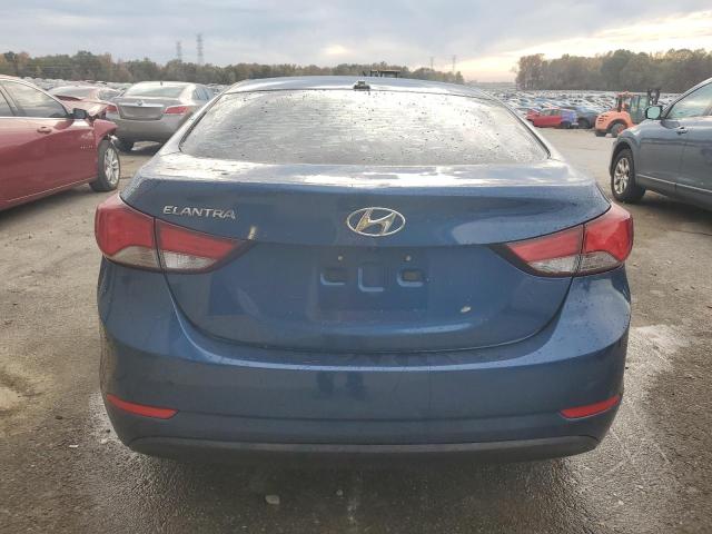 KMHDH4AE6GU542312 - 2016 HYUNDAI ELANTRA SE BLUE photo 6