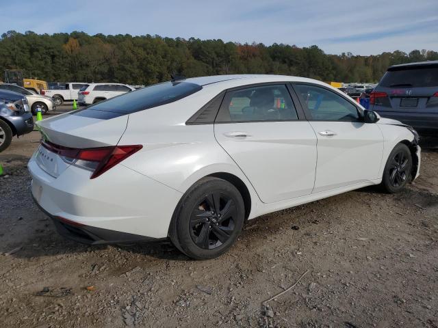 5NPLM4AG5MH008673 - 2021 HYUNDAI ELANTRA SEL WHITE photo 3