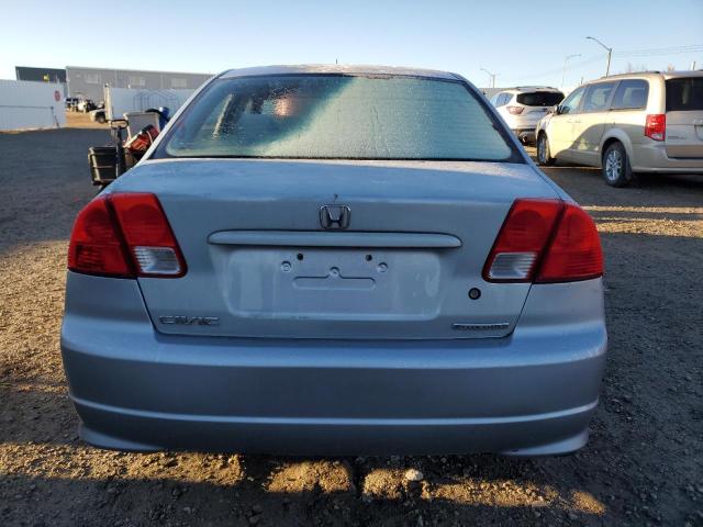 2HGES163X4H930921 - 2004 HONDA CIVIC DX VP GRAY photo 6