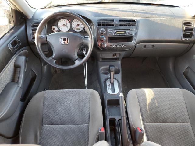 2HGES163X4H930921 - 2004 HONDA CIVIC DX VP GRAY photo 8