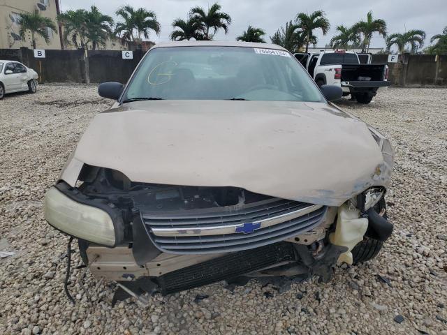 1G1ND52J016122670 - 2001 CHEVROLET MALIBU BEIGE photo 5