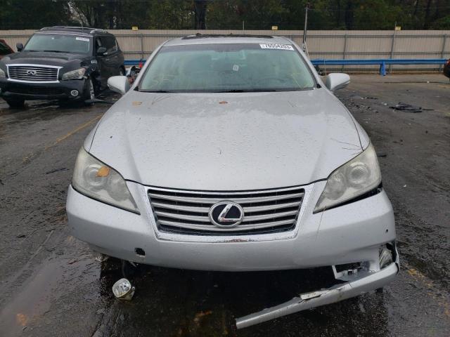 JTHBK1EG6A2406562 - 2010 LEXUS ES 350 SILVER photo 5