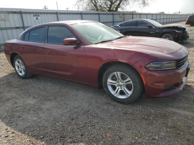 2C3CDXBG6KH696421 - 2019 DODGE CHARGER SXT BURGUNDY photo 4