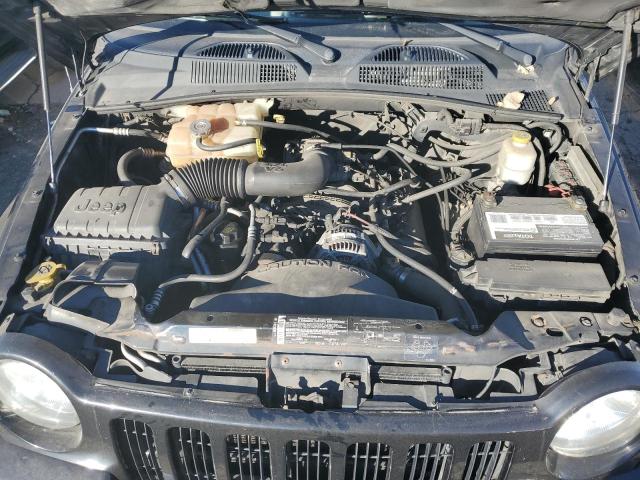 1J4GL58K64W123470 - 2004 JEEP LIBERTY LIMITED BLACK photo 12