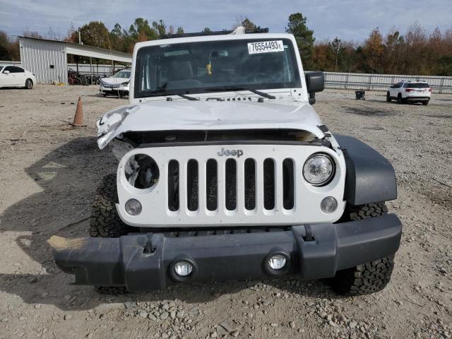 1C4BJWFG8HL645129 - 2017 JEEP WRANGLER RUBICON WHITE photo 5