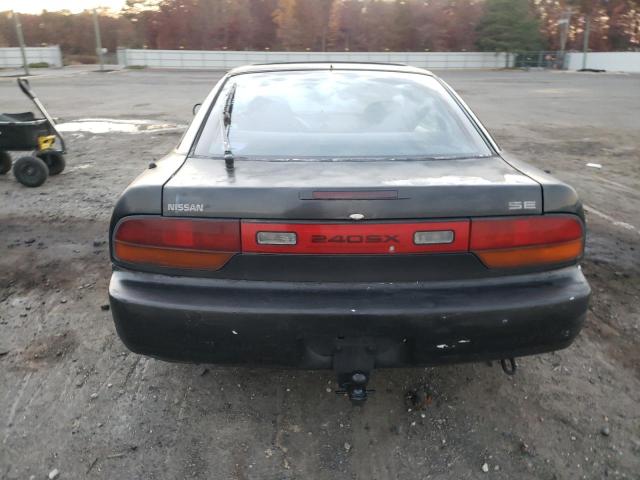 JN1MS36P6MW009647 - 1991 NISSAN 240SX BASE BLACK photo 6