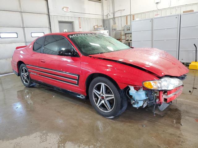 2G1WZ121849334275 - 2004 CHEVROLET MONTE CARL SS SUPERCHARGED RED photo 4