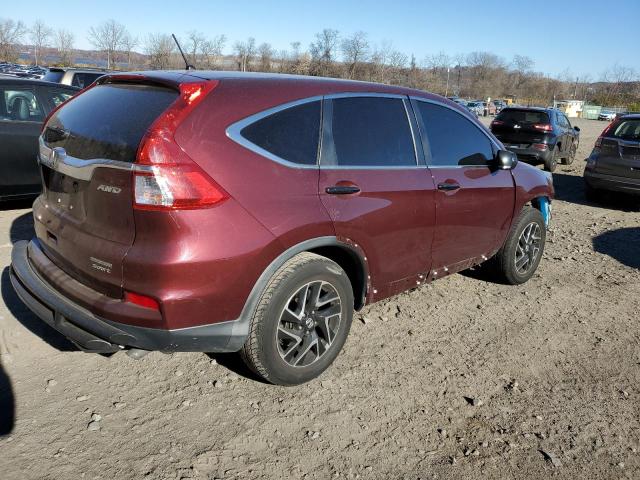 2HKRM4H47GH651827 - 2016 HONDA CR-V SE BURGUNDY photo 3