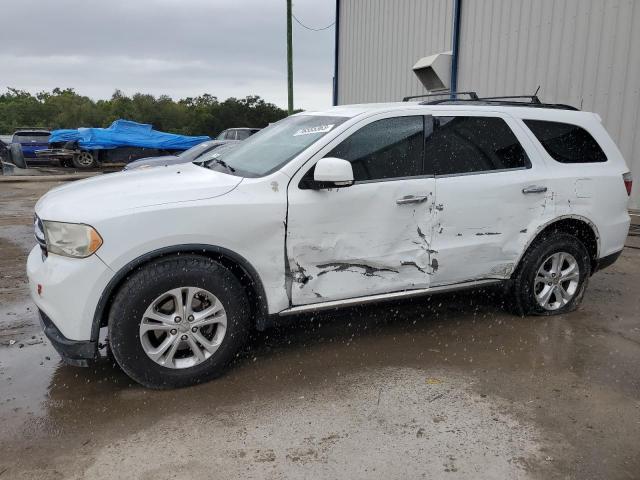 1C4RDHDG4DC659124 - 2013 DODGE DURANGO CREW WHITE photo 1