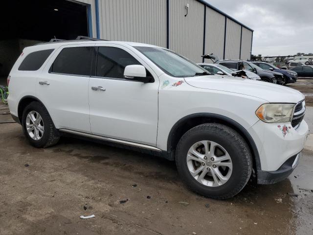 1C4RDHDG4DC659124 - 2013 DODGE DURANGO CREW WHITE photo 4