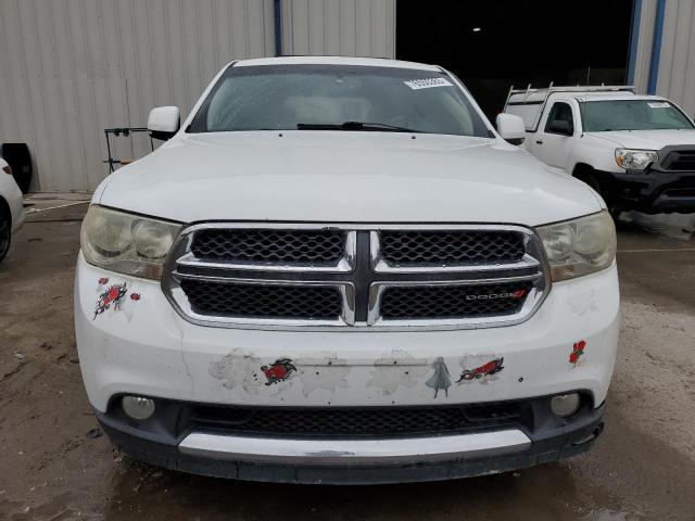 1C4RDHDG4DC659124 - 2013 DODGE DURANGO CREW WHITE photo 5