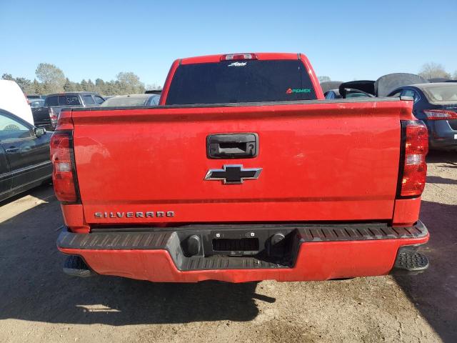 1GCVKPEC6HZ296662 - 2017 CHEVROLET SILVERADO K1500 CUSTOM RED photo 6