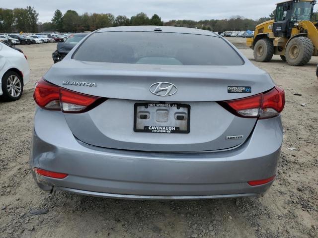 5NPDH4AE6FH637398 - 2015 HYUNDAI ELANTRA SE GRAY photo 6