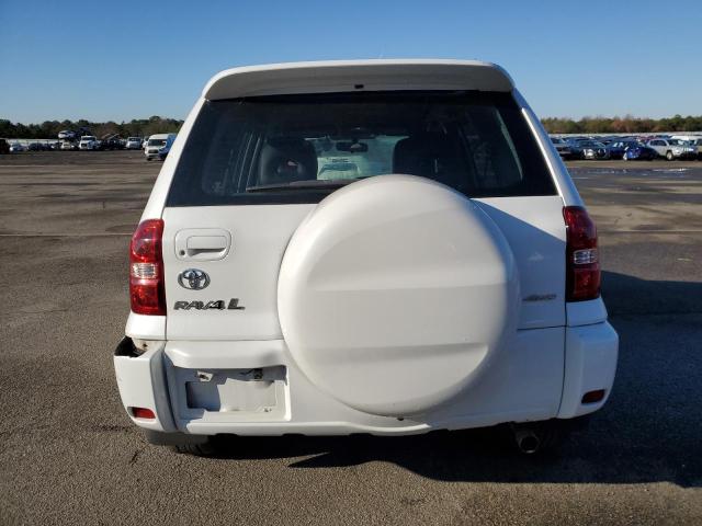 JTEHD20V950059436 - 2005 TOYOTA RAV4 WHITE photo 6