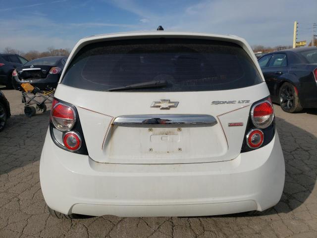 1G1JE6SB6D4129049 - 2013 CHEVROLET SONIC LTZ WHITE photo 6