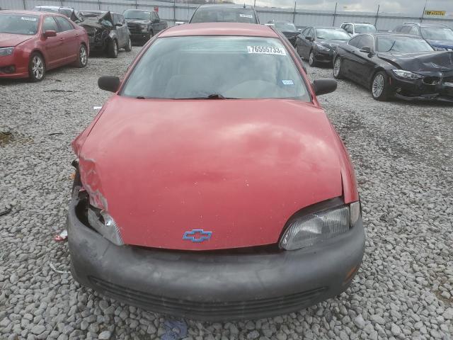 1G1JC5241S7194646 - 1995 CHEVROLET CAVALIER RED photo 5