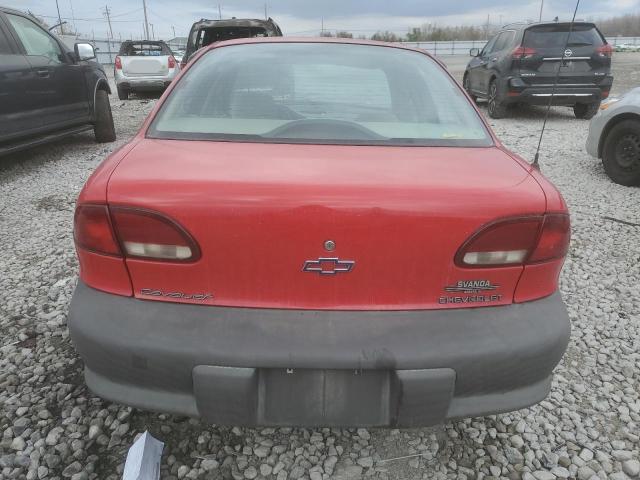 1G1JC5241S7194646 - 1995 CHEVROLET CAVALIER RED photo 6