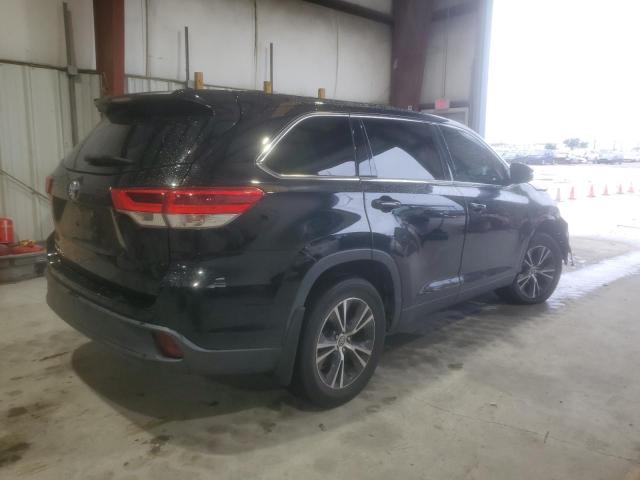 5TDZARFH0KS051939 - 2019 TOYOTA HIGHLANDER LE BLACK photo 3