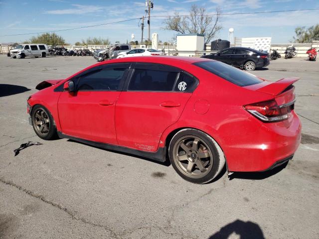 2HGFB6E53DH700660 - 2013 HONDA CIVIC SI RED photo 2