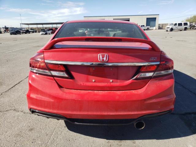 2HGFB6E53DH700660 - 2013 HONDA CIVIC SI RED photo 6