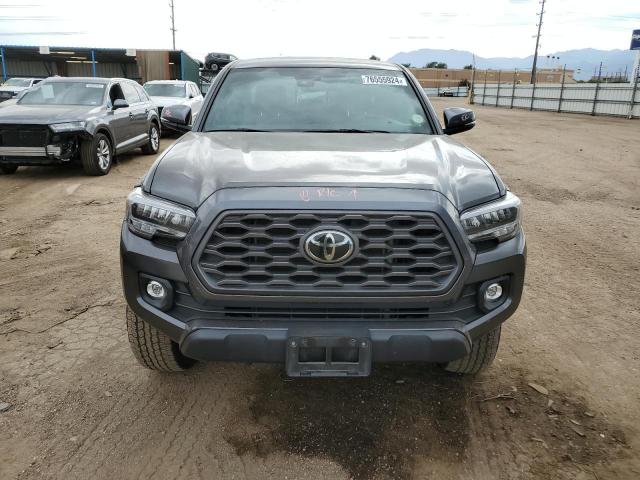 3TMCZ5AN4MM450859 - 2021 TOYOTA TACOMA DOUBLE CAB GRAY photo 5