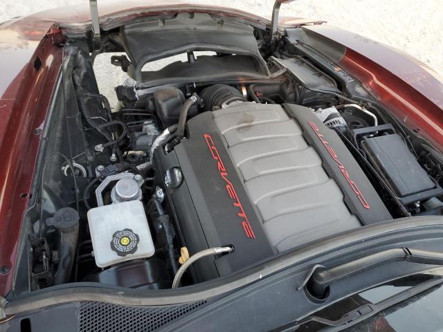 1G1YB2D75K5120858 - 2019 CHEVROLET CORVETTE STINGRAY 1LT BURGUNDY photo 11