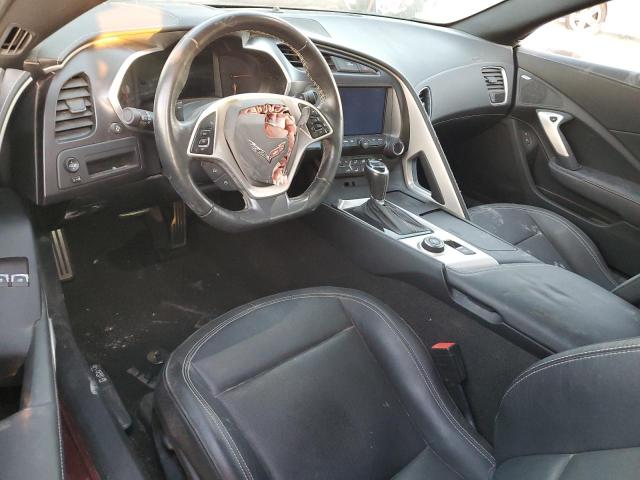 1G1YB2D75K5120858 - 2019 CHEVROLET CORVETTE STINGRAY 1LT BURGUNDY photo 8