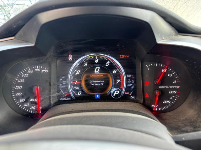 1G1YB2D75K5120858 - 2019 CHEVROLET CORVETTE STINGRAY 1LT BURGUNDY photo 9