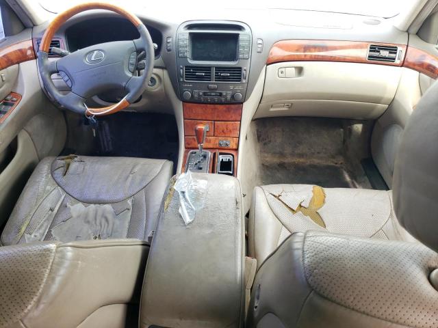 JTHBN30F510009874 - 2001 LEXUS LS 430 WHITE photo 8