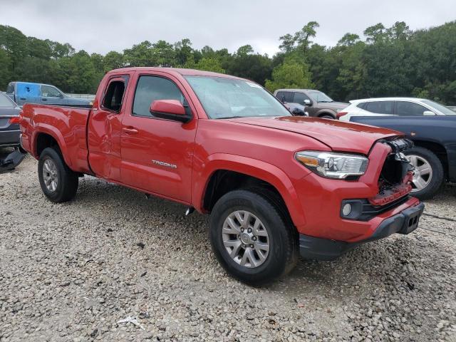 5TFRX5GN1GX053521 - 2016 TOYOTA TACOMA ACCESS CAB RED photo 4