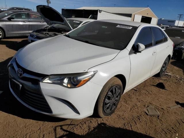 4T4BF1FK4GR558265 - 2016 TOYOTA CAMRY LE WHITE photo 1