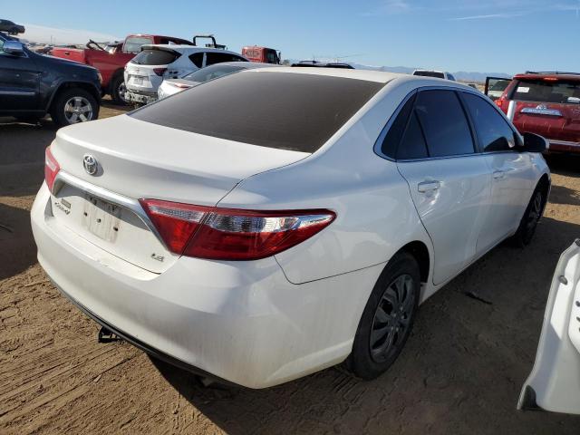 4T4BF1FK4GR558265 - 2016 TOYOTA CAMRY LE WHITE photo 3