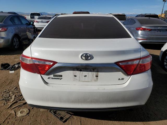 4T4BF1FK4GR558265 - 2016 TOYOTA CAMRY LE WHITE photo 6