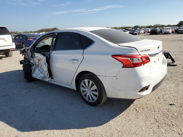 3N1AB7AP2JY278010 - 2018 NISSAN SENTRA S WHITE photo 2