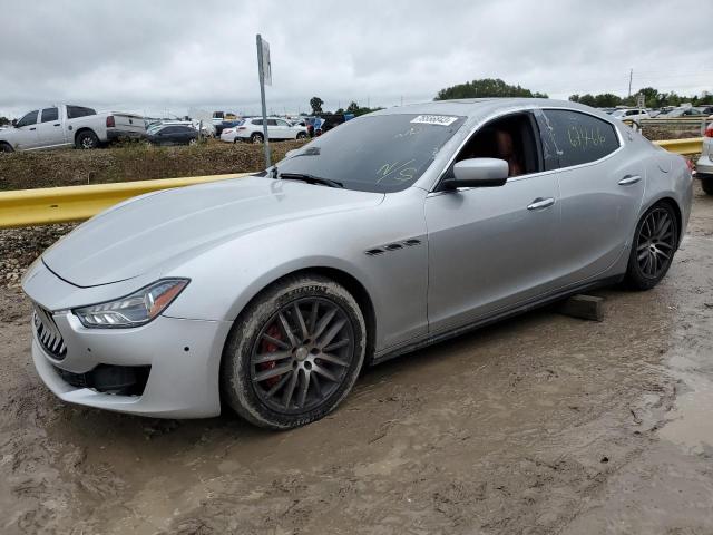 ZAM57RTA1F1150224 - 2015 MASERATI GHIBLI S SILVER photo 1