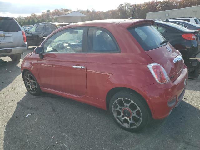 3C3CFFBR0CT183714 - 2012 FIAT 500 SPORT RED photo 2